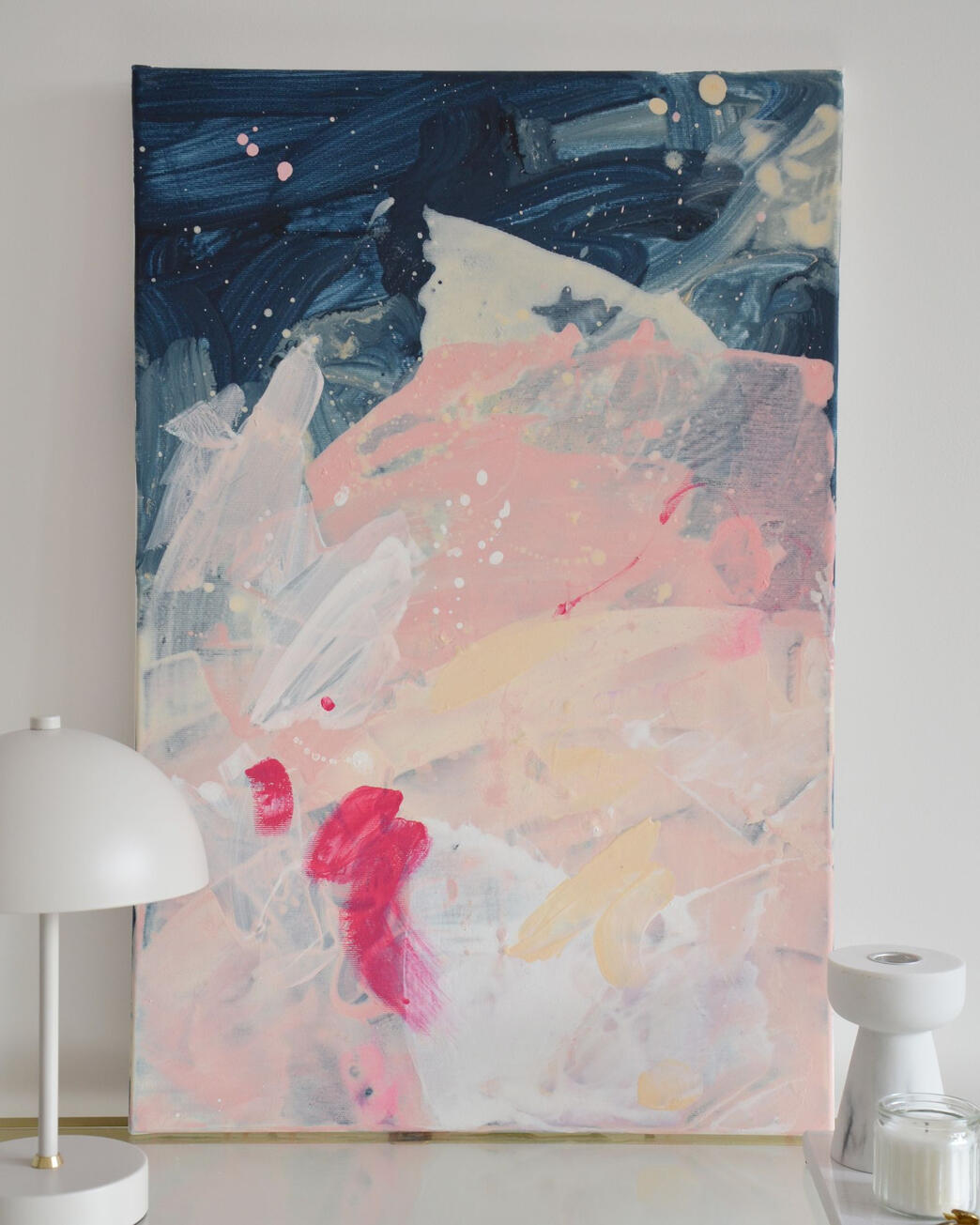 #002, 40x60cm, akryl na płótnie bawełnianym